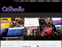 Tablet Screenshot of cinderella.net